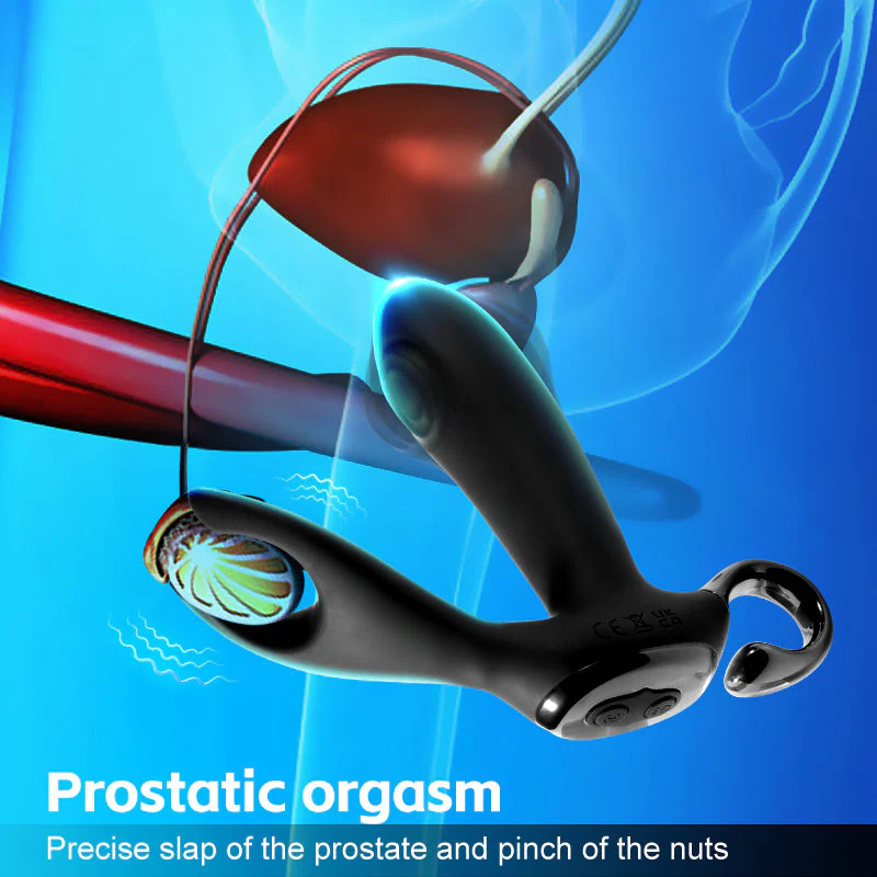 Tapping Prostate Massager - Vibrating & Hooked - Image 4