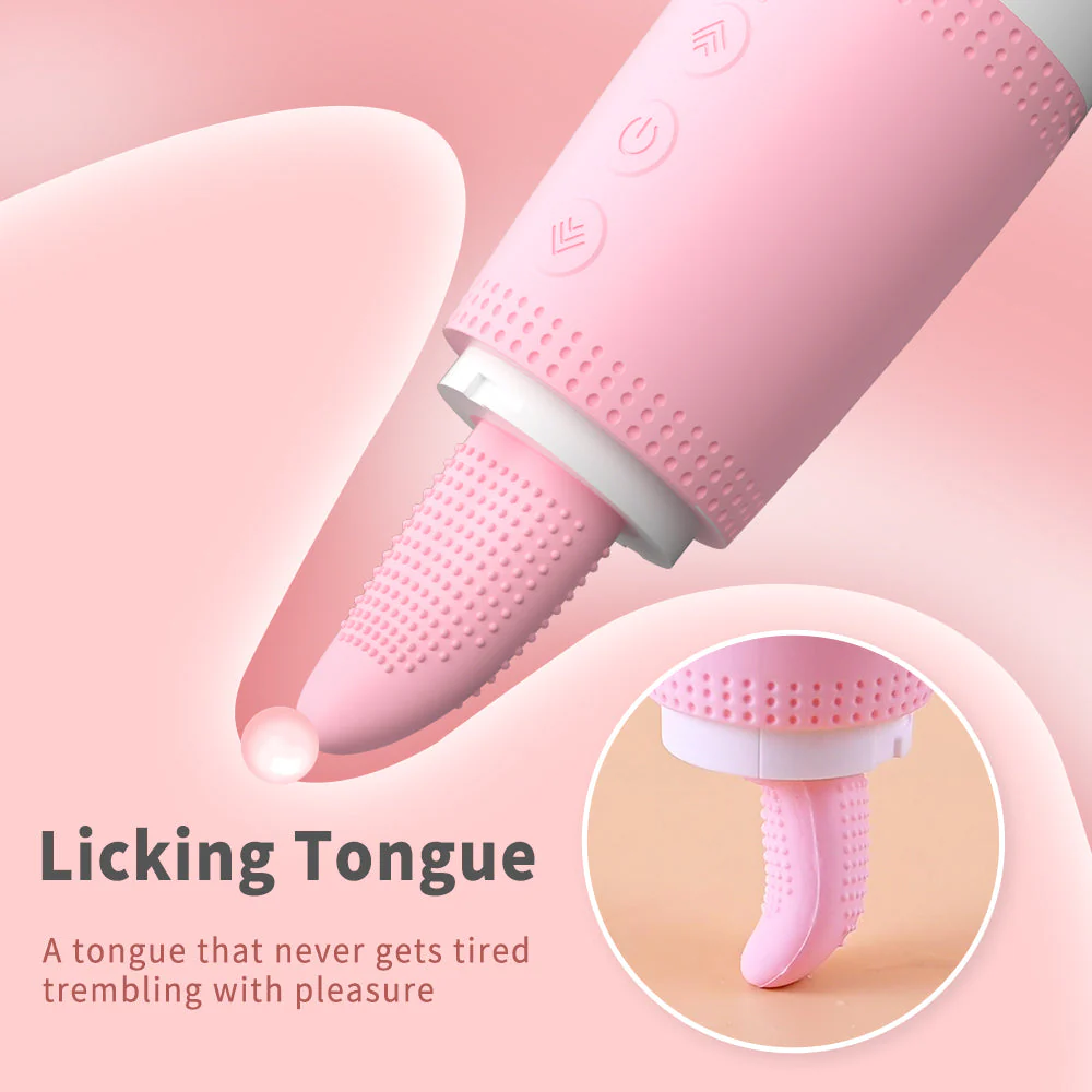 Nova - Clitoral Vibrator with Licking Tongue & Vibrating Head - Image 5