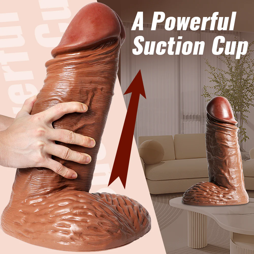15 Inch Extra Thick Realistic Dildo with Wide Diameter - Image 6