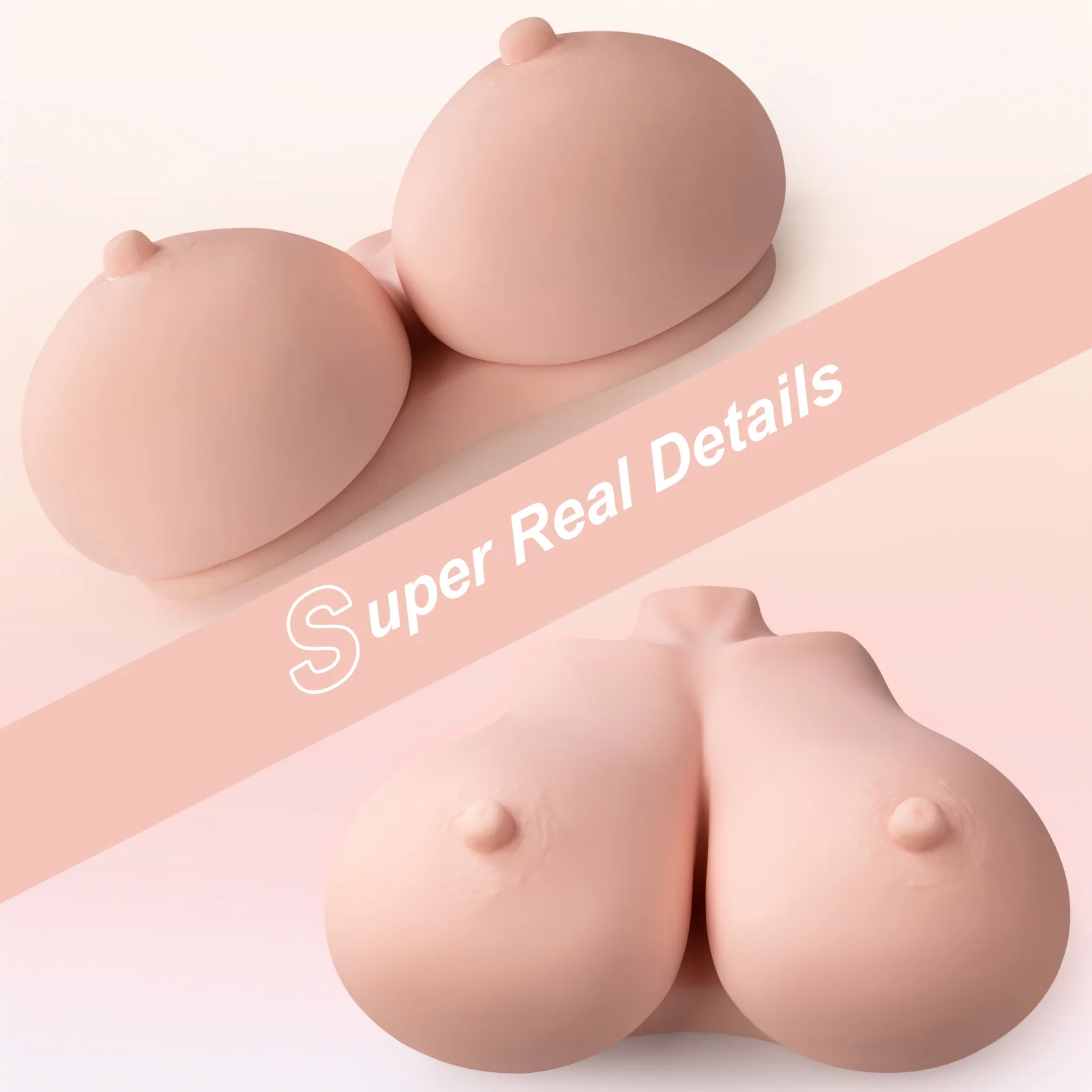 19.1LB Ultra-Realistic Bouncy Breast Torso - Image 8