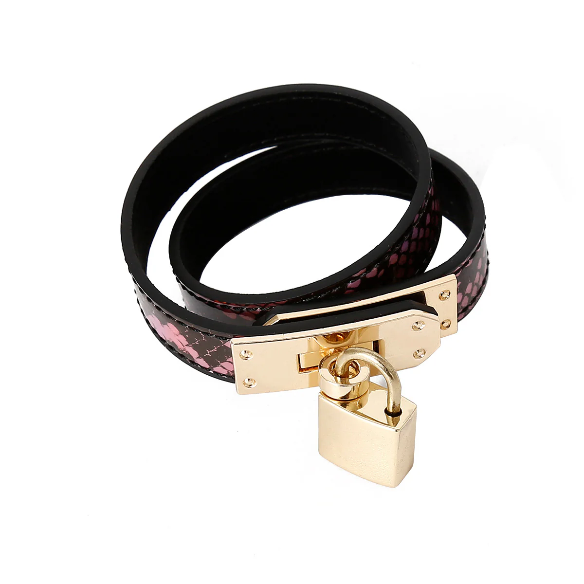 2-in-1 Leather Collar & Handcuffs - Image 3