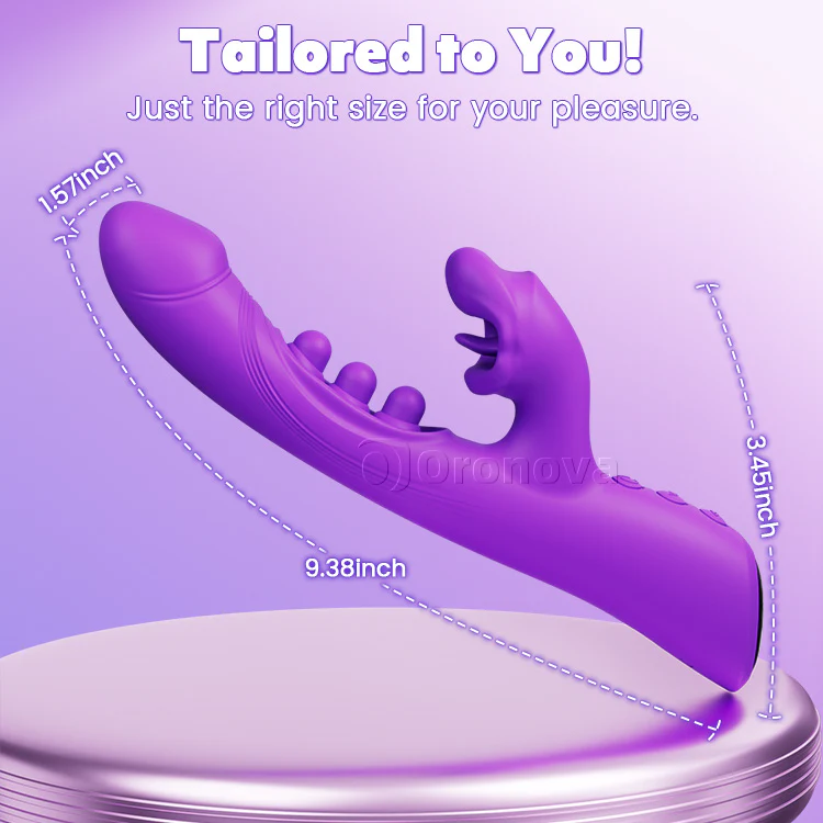 3-in-1 Kissing and Triple-Tap Vibrator – Clit & G-Spot Pleasure - Image 4