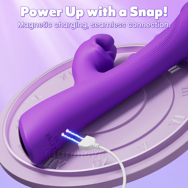 3-in-1 Kissing and Triple-Tap Vibrator – Clit & G-Spot Pleasure - Image 7