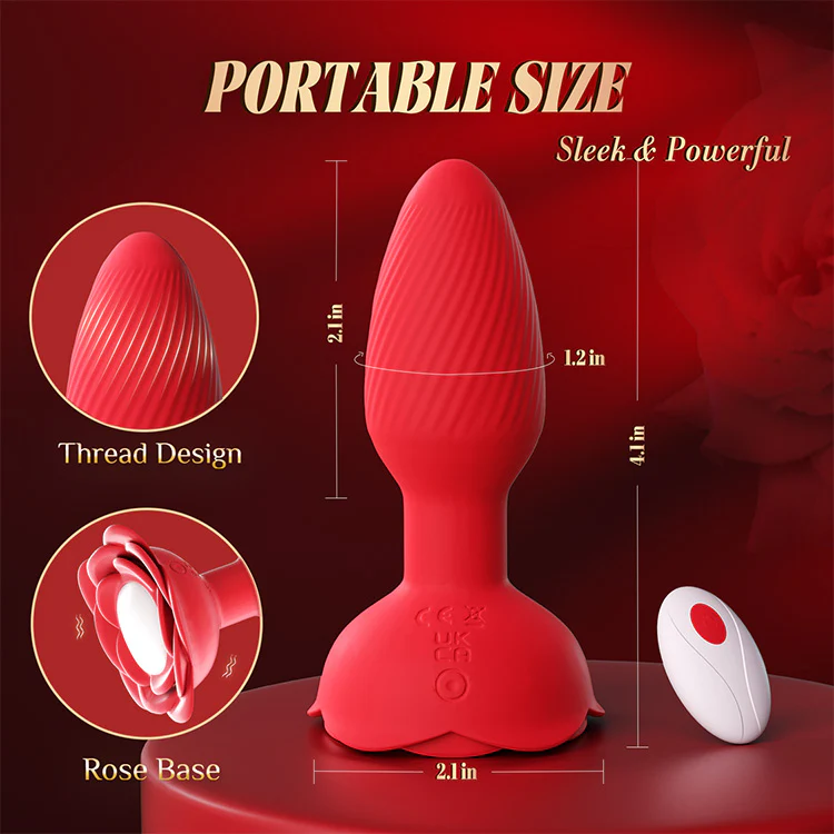 360° Rotating Vibration with LED Lights & Remote Control - Image 5