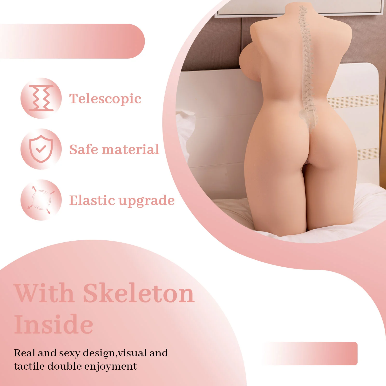70.9lb Realistic Female Torso - Image 7