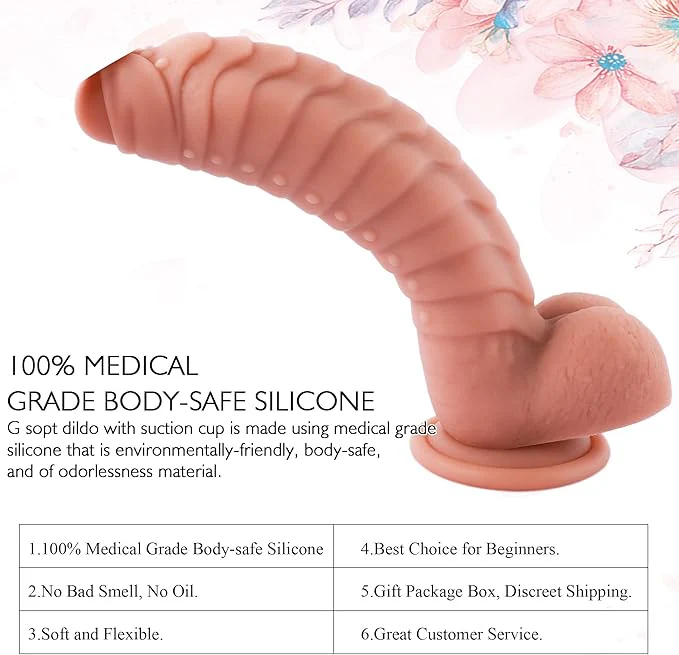 8.66 Inch Remote-Controlled Vibrating Dildo with Beads & Suction Base - Image 5