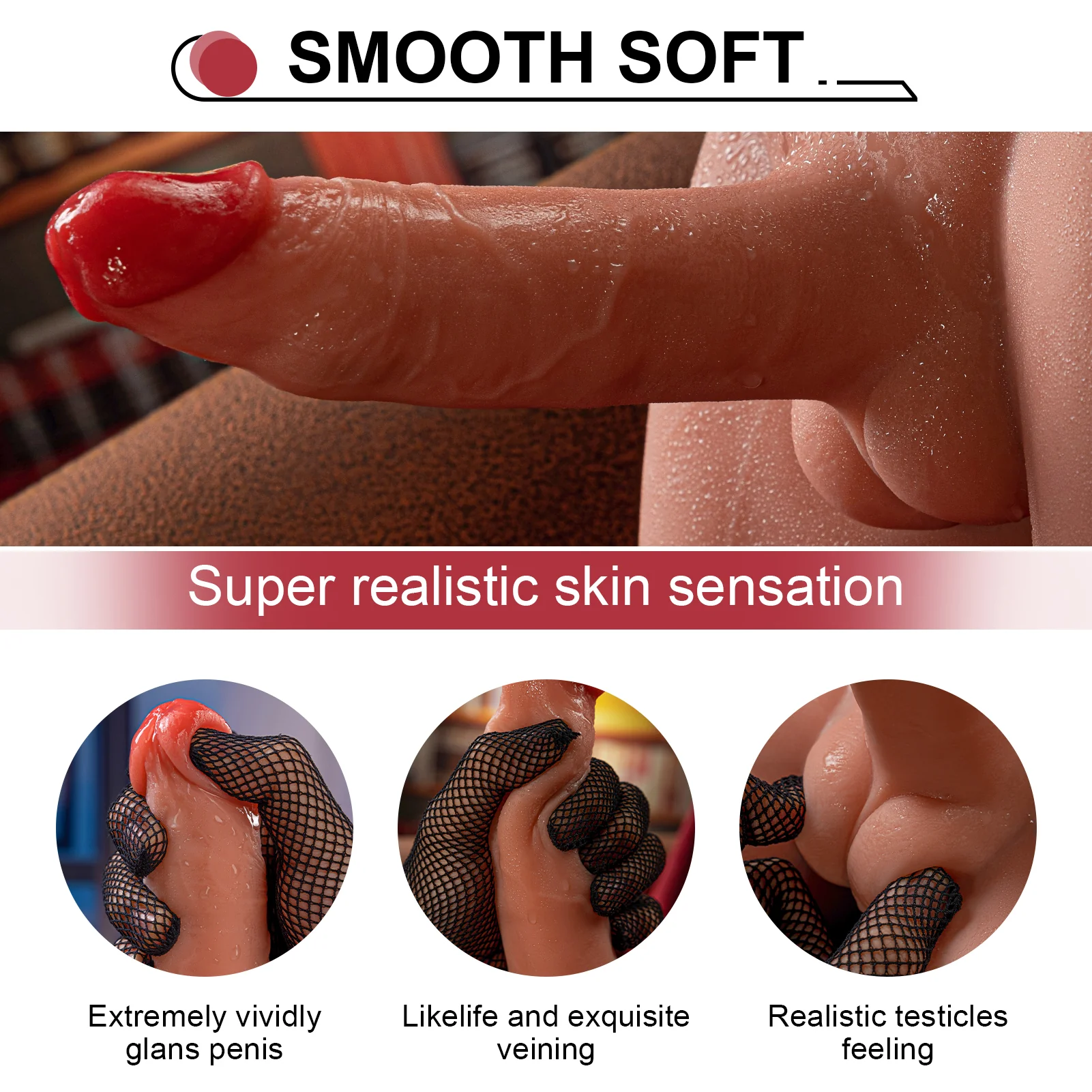 9 LB 6.7-Inch Lifelike Male Torso with Realistic Dildo Design - Image 7