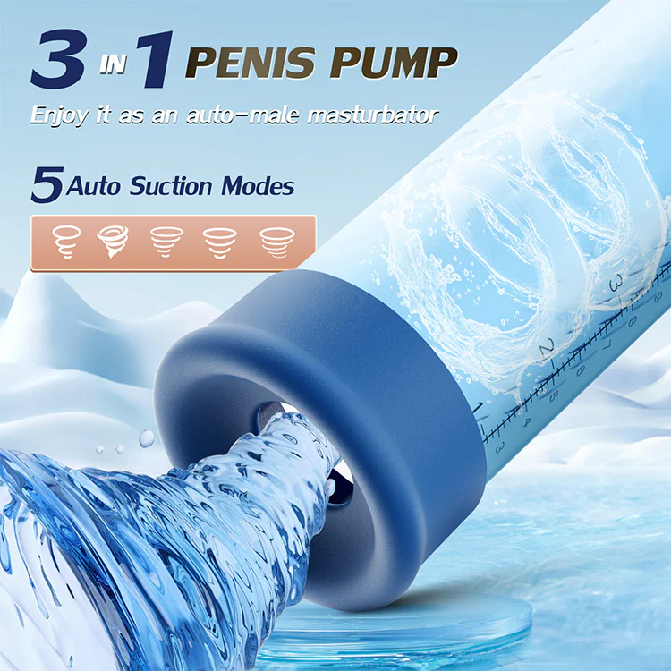 Automatic Suction Penis Pump with 5 Training Modes - Image 3