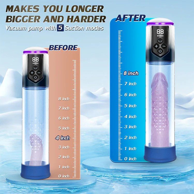 Automatic Suction Penis Pump with 5 Training Modes - Image 4