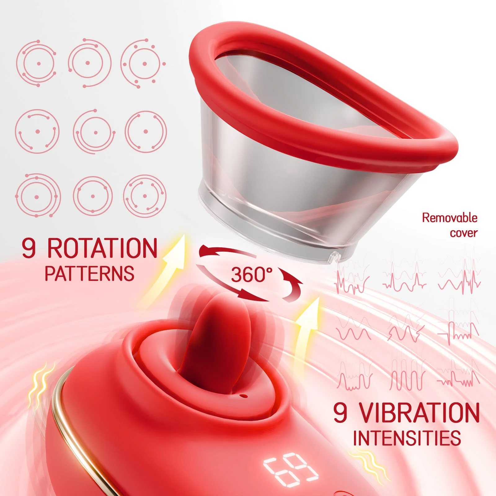 Women's Clitoral Suction Miracle with Licking Feature - Image 4