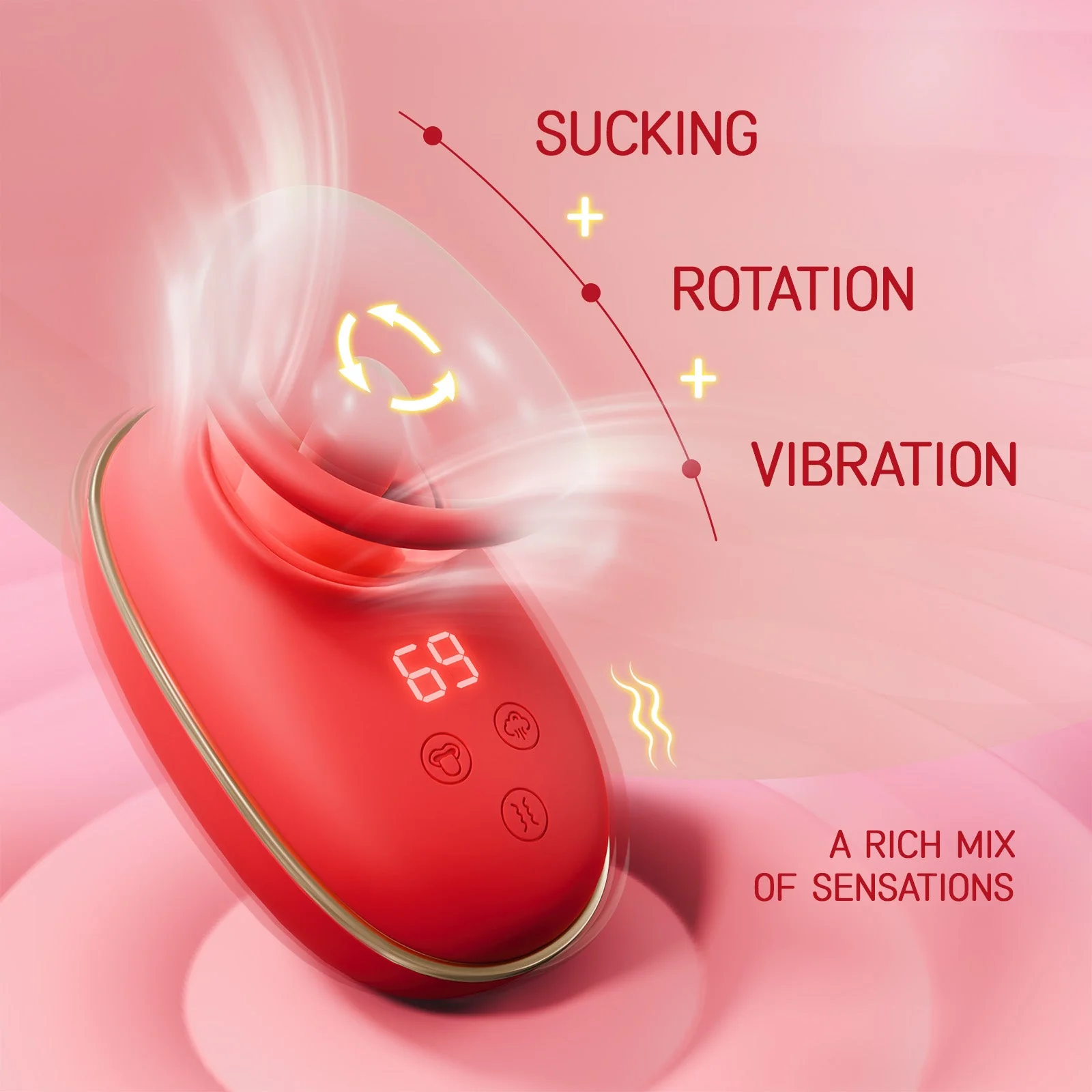 Women's Clitoral Suction Miracle with Licking Feature - Image 6