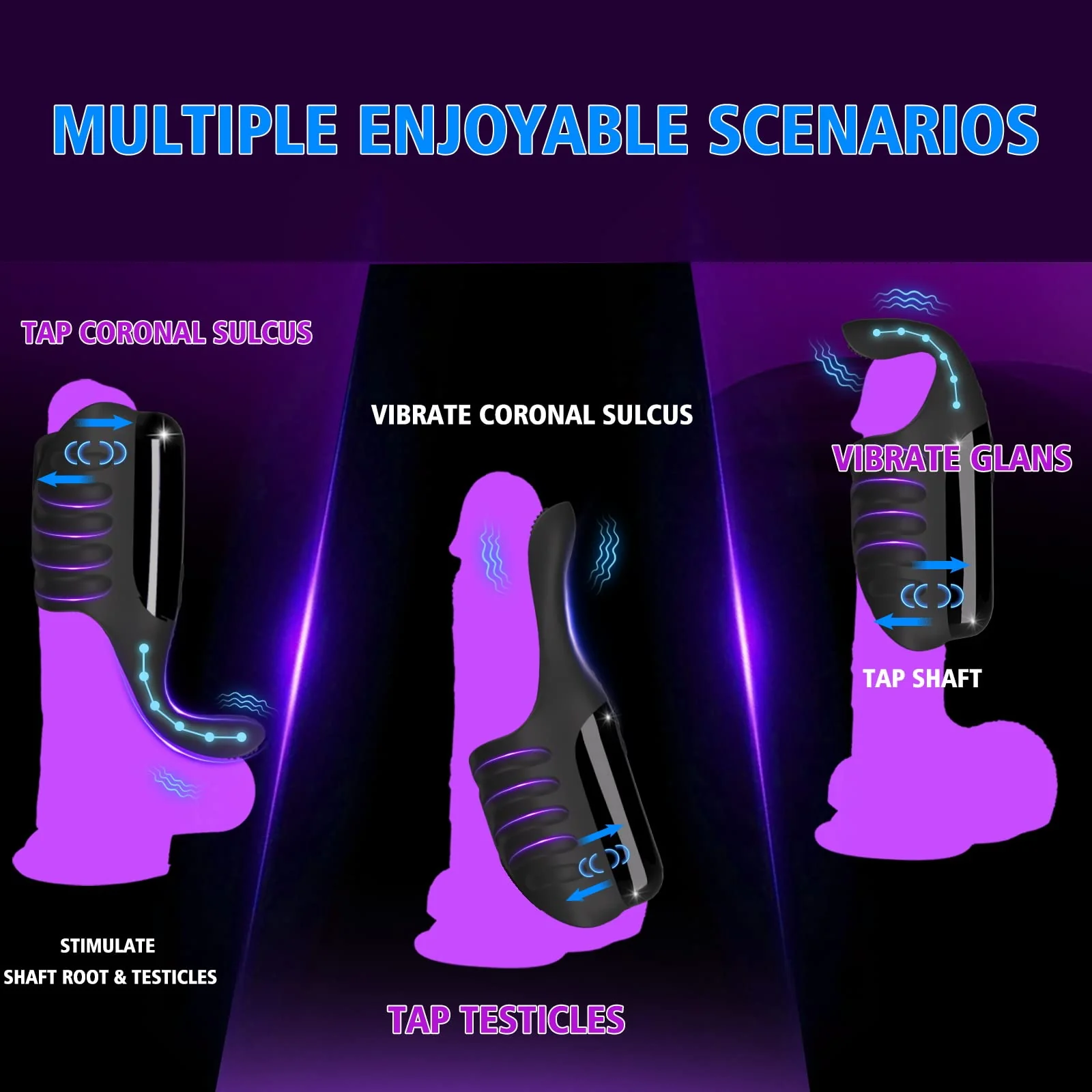 Penis Tapping Vibrator - Vibrating & Portable - Image 3