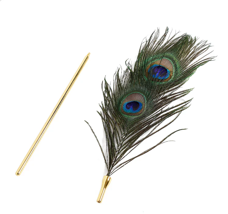 Feather Tickler – Sensual Teasing & Couples' Play Accessory - Image 2