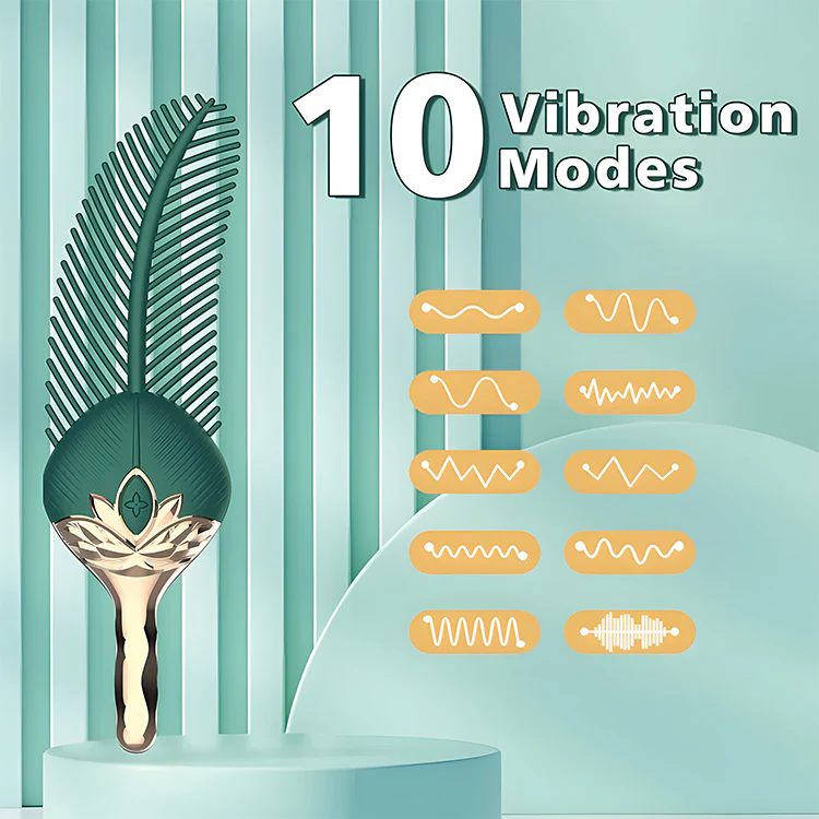 Feather Vibrator – Silent, Powerful & 10 Modes of Pleasure - Image 4