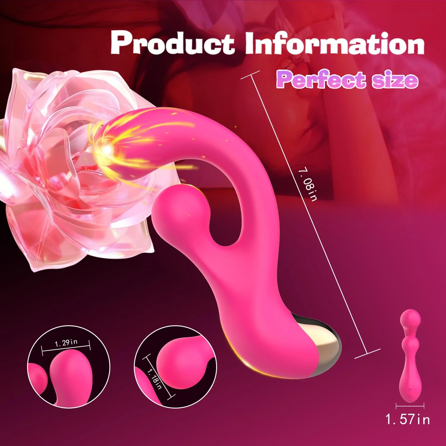 Female Personal Vibrator – Clitoris & G-Spot Pleasure - Image 6