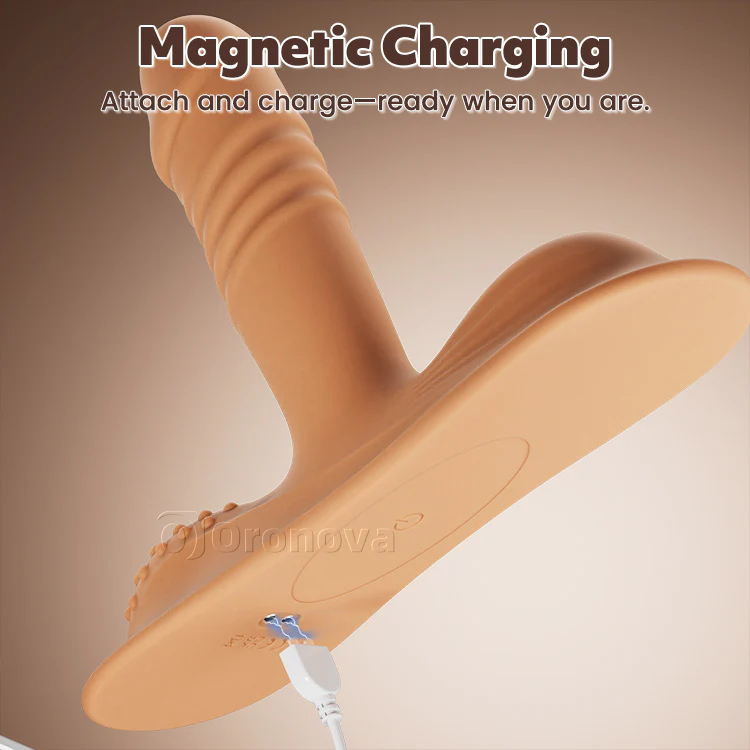 Female ride vibrating dildo, G-spot anal stimulation, suitable for couples - Image 5