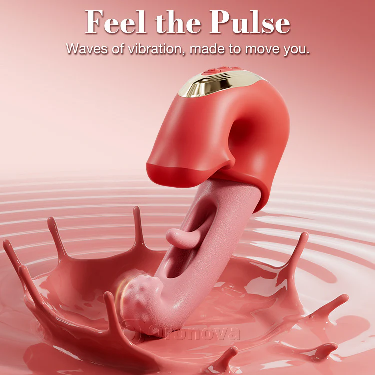 Flapping Clit Vibrator – Licking & Teasing Functions, Waterproof - Image 6