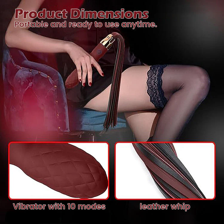 Vibrating Whip with G Spot Vibrator - Image 3