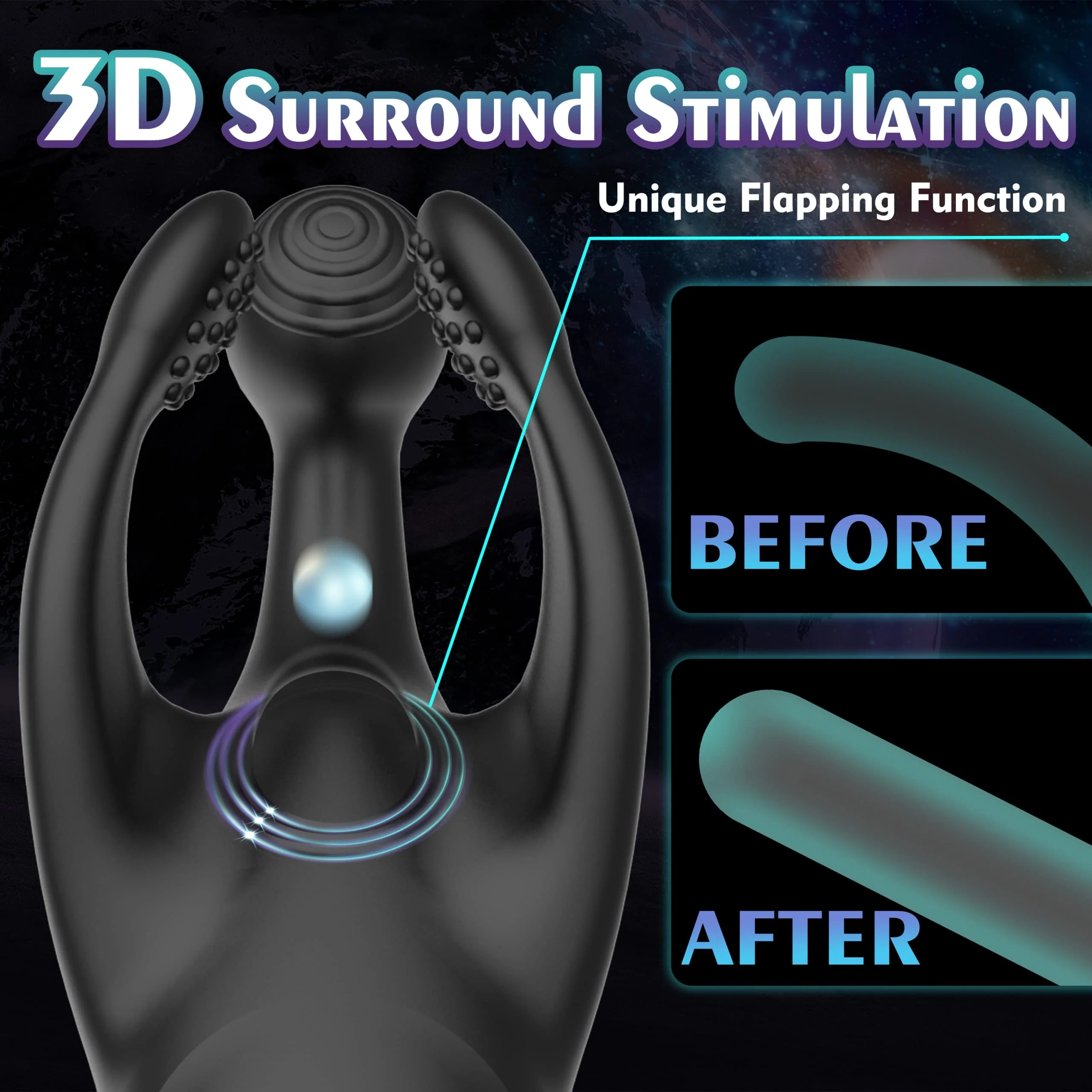 Penis Tapping Vibrator - Vibrating & Waterproof - Image 5