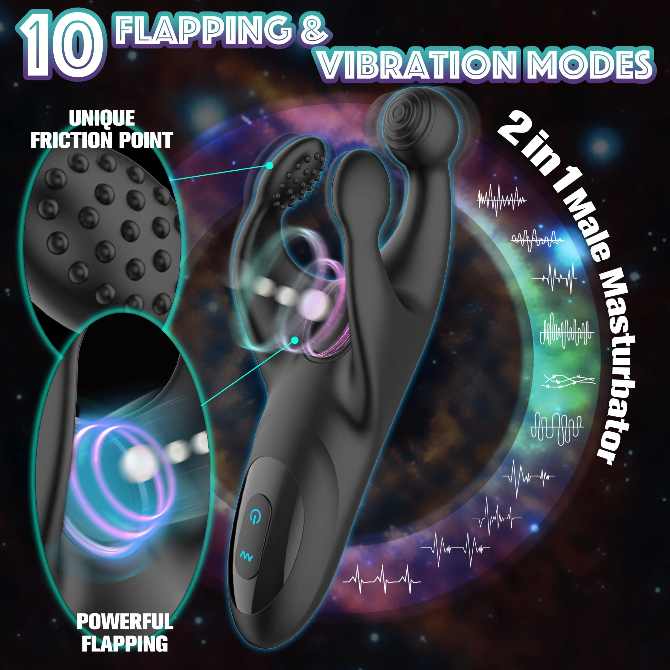 Penis Tapping Vibrator - Vibrating & Waterproof - Image 7