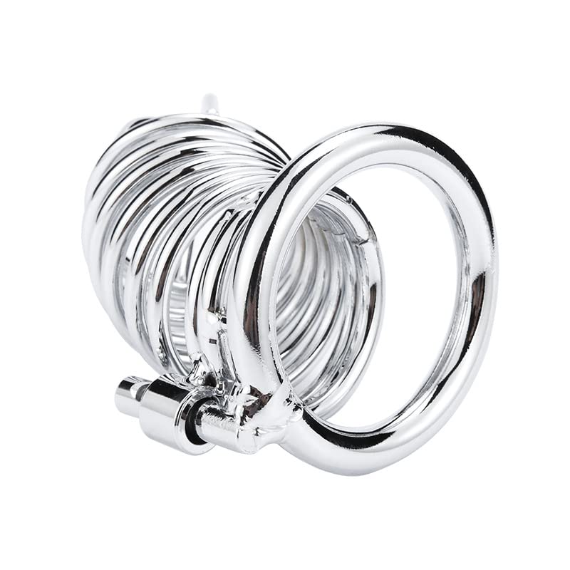 Male Chastity Cage - Padlock Design - Image 2