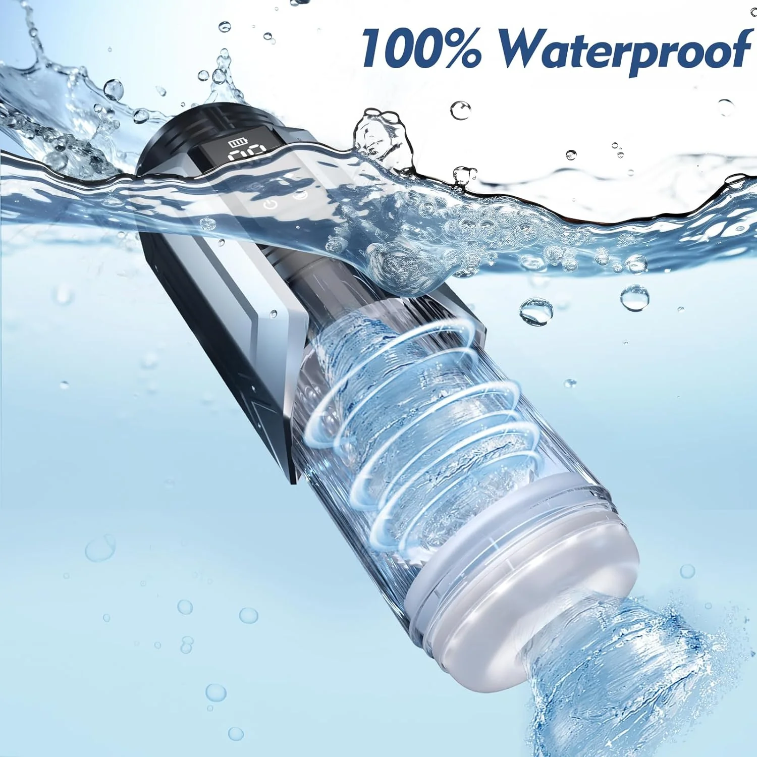 Male Stroker with 7 Modes: Sucking, Vibrating, Thrusting & Rotating - Image 4