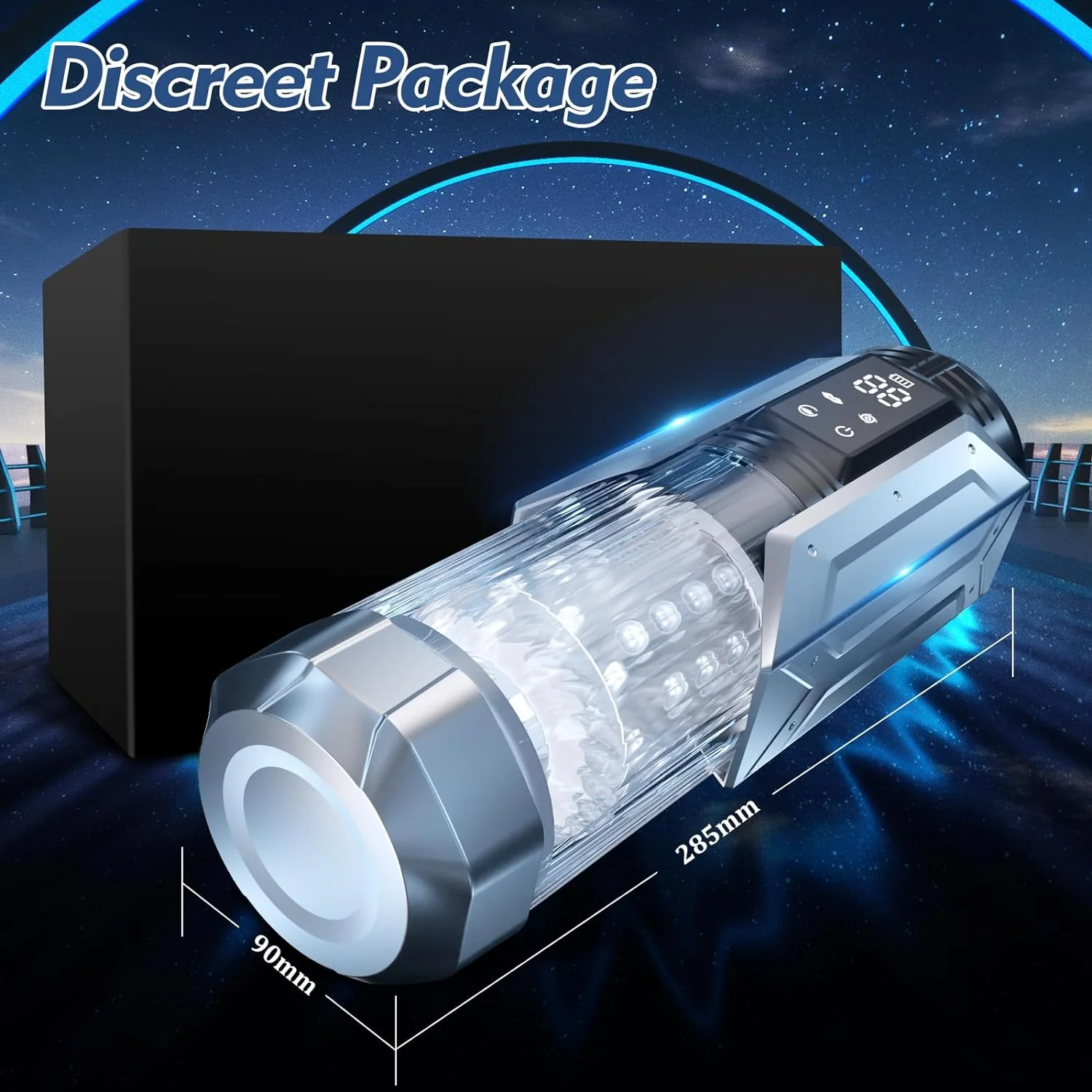 Male Stroker with 7 Modes: Sucking, Vibrating, Thrusting & Rotating - Image 6