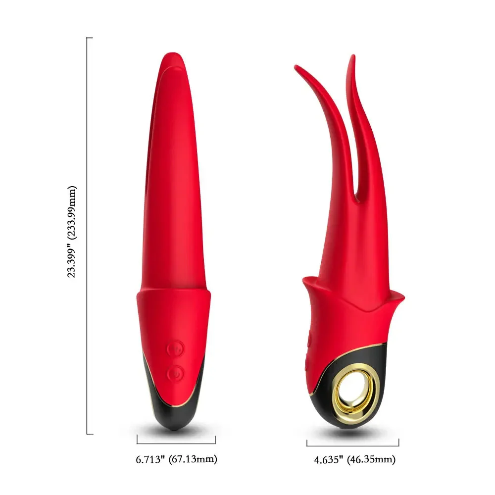 Mini Vibrator - Dual Tips - Image 4