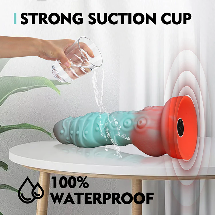 6.30 inch 16 cm Poseidon Pulse Remote Dildo - Image 7
