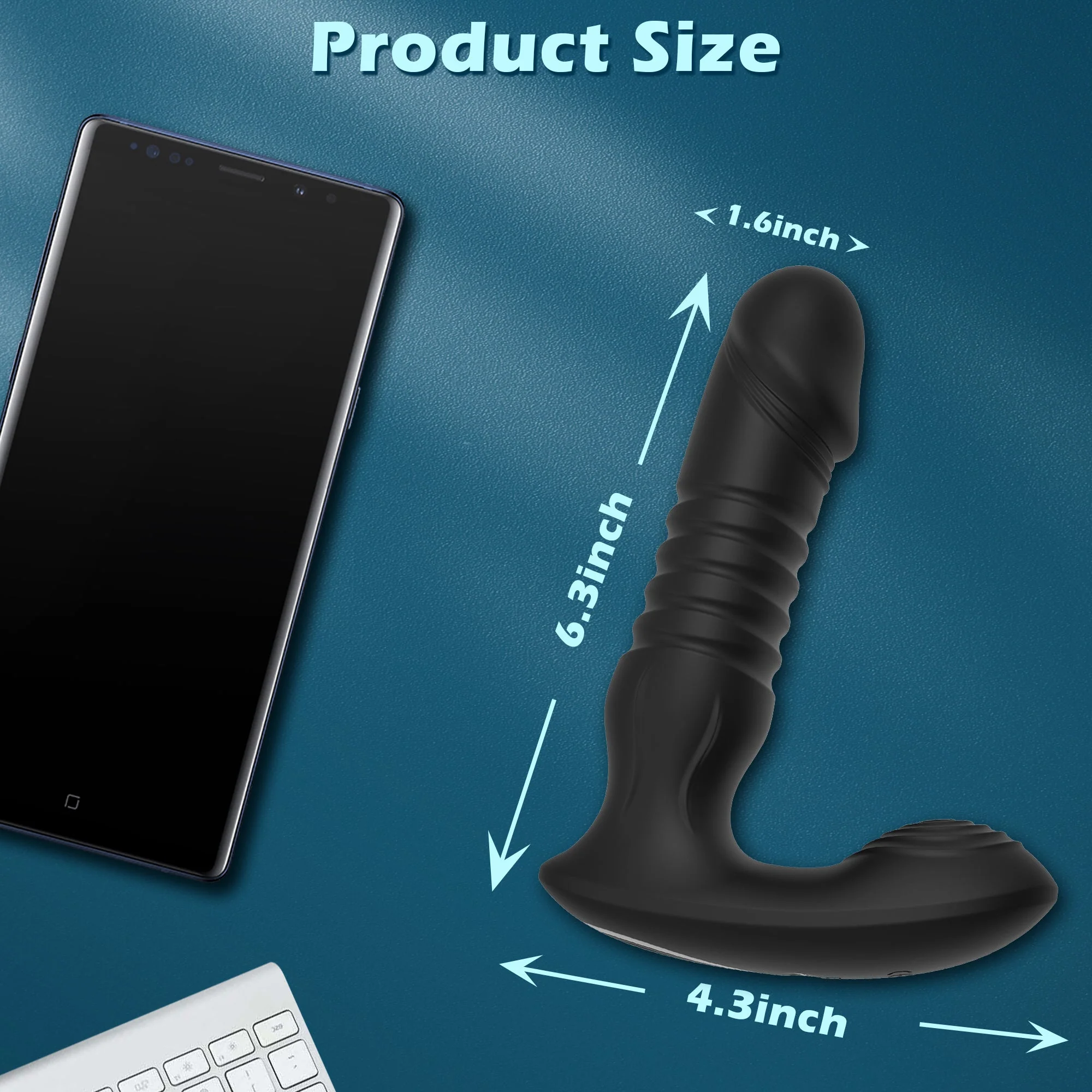 Prostate Massager with Thrusting Vibration - Image 6