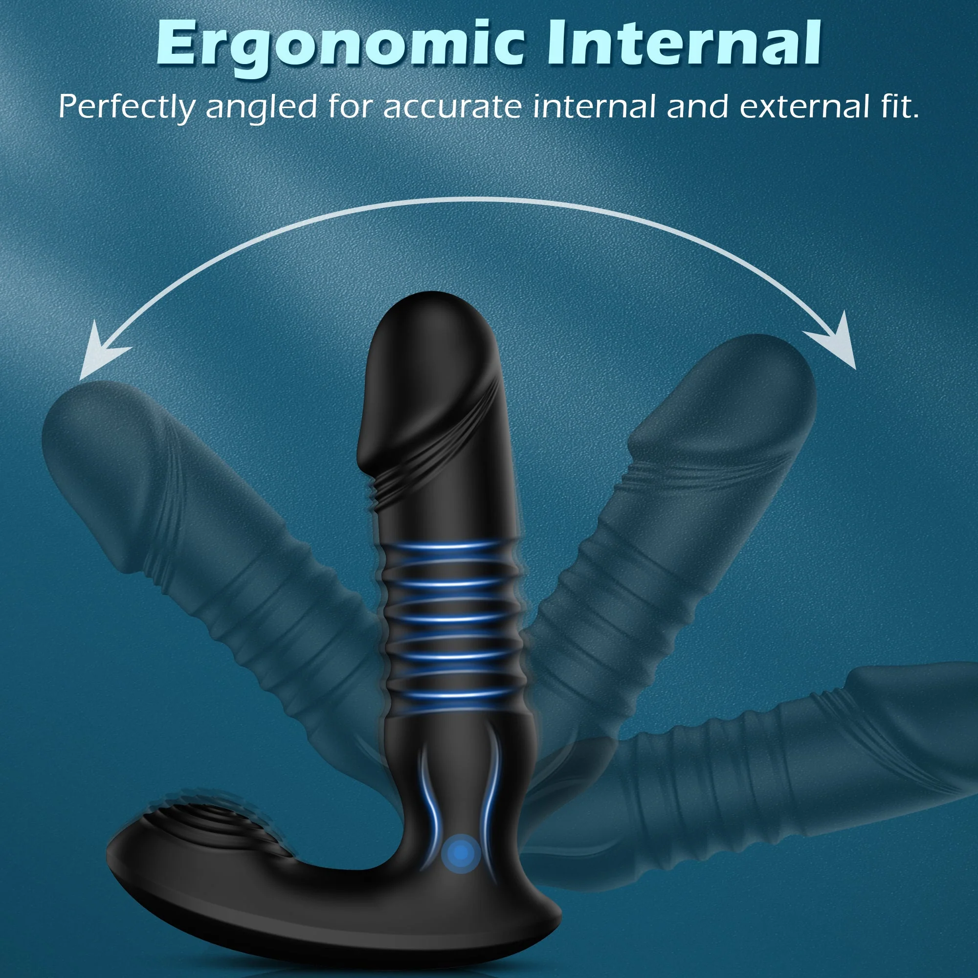 Prostate Massager with Thrusting Vibration - Image 7