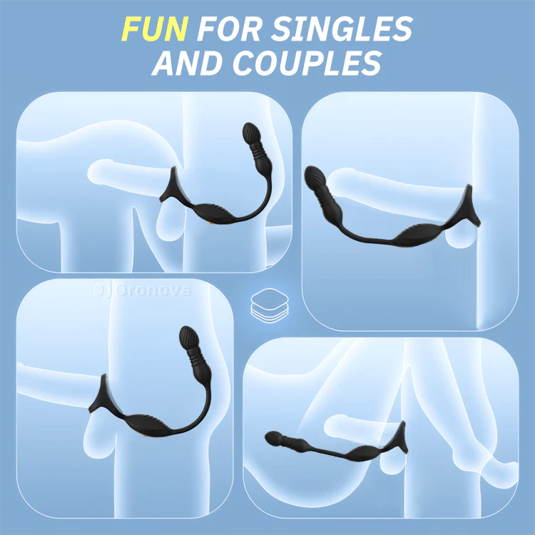 Wearable Thrusting Prostate Massager - 10 Vibrations & Remote Control - Image 5