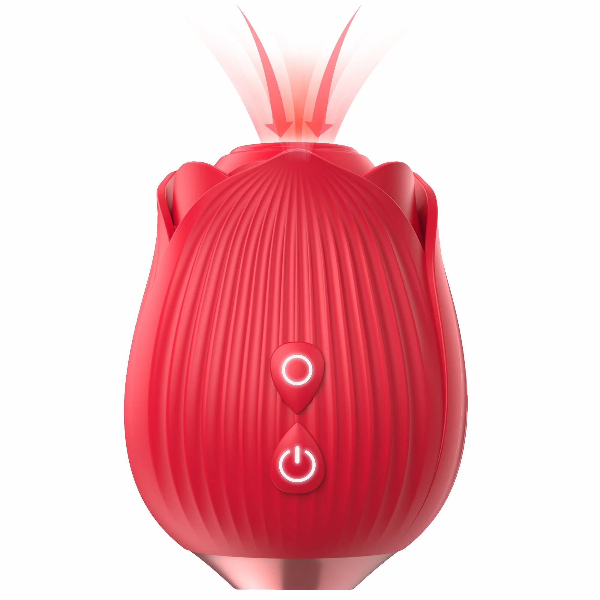 Evangeline - Rose Vibrator with Suction & Thrusting - Image 3
