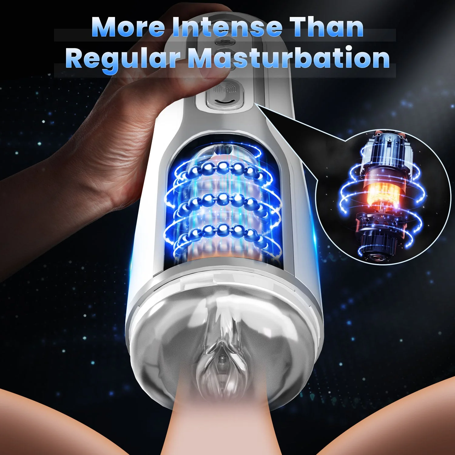 Sensual Rotating Roller Masturbator with Intense Stimulation - Image 7