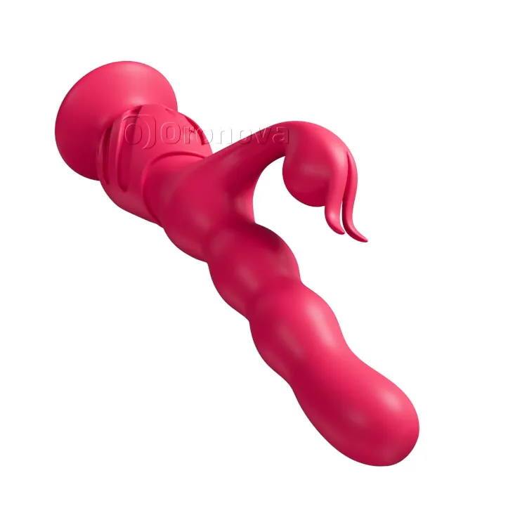 Suction Cup Vibrator—Dual Stimulation for Clitoris and G-Spot, Waterproof - Image 2