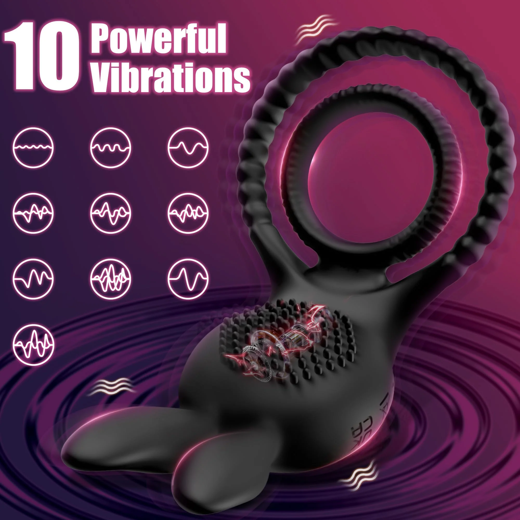 Adjustable Cock Ring with Tailored Fit for Maximum Comfort - Image 3