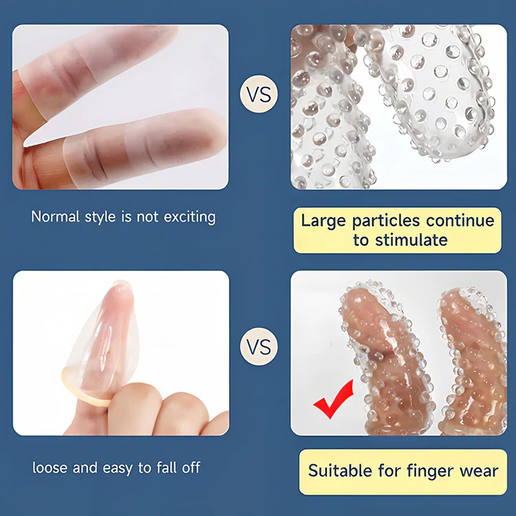 TEP Finger Sleeve – High Elasticity G-Spot & Clit Stimulation - Image 6