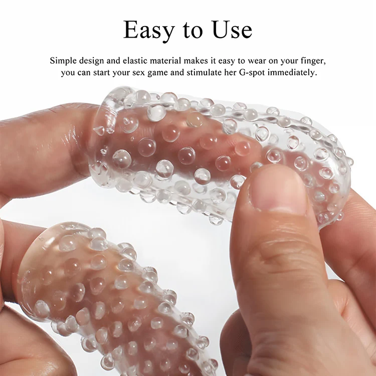 TEP Finger Sleeve – High Elasticity G-Spot & Clit Stimulation - Image 7