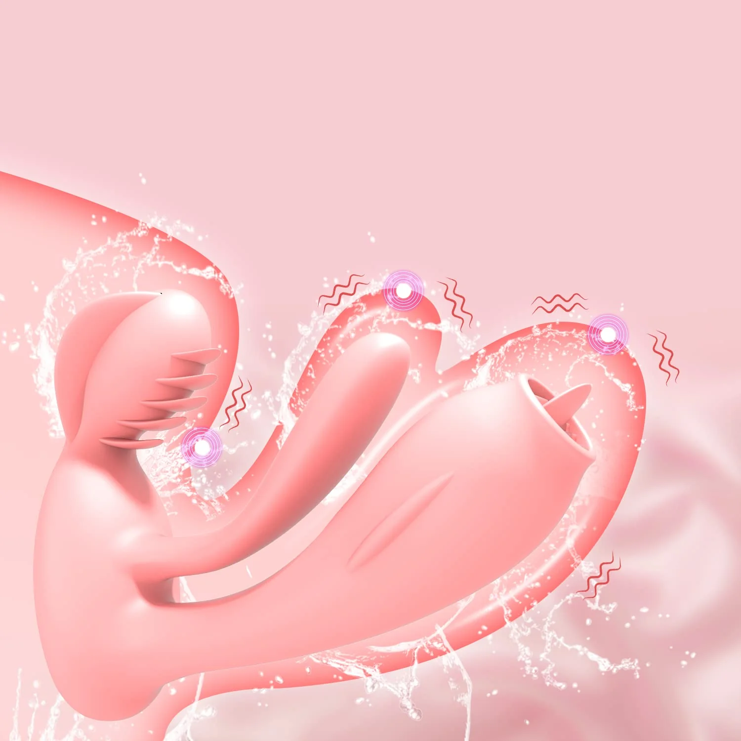 Rabbit Thrusting Vibrator - 3 Motors & App Control - Image 5