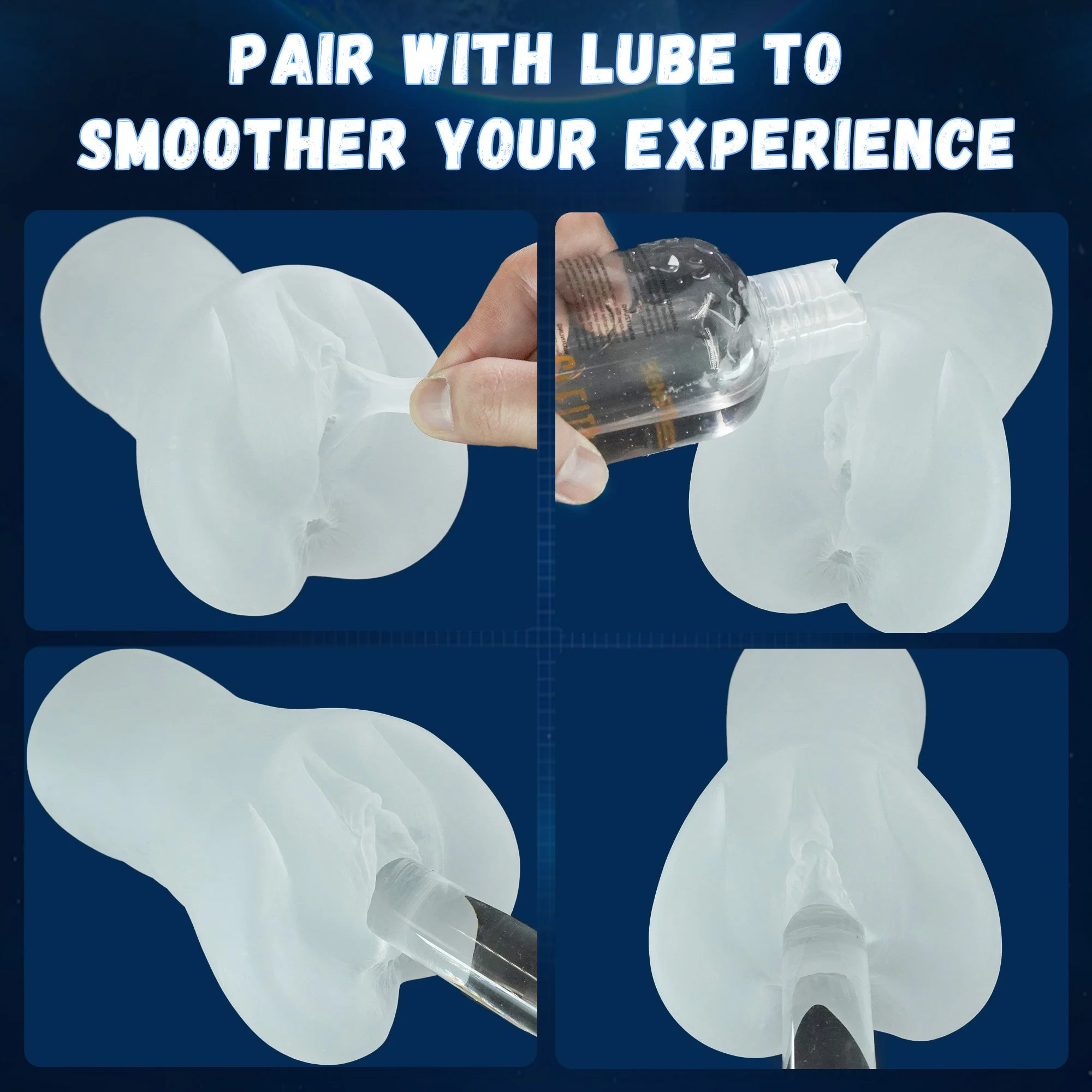 Transparent Manual Stroker Plus - Image 5