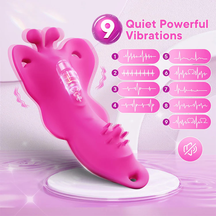 Wearable Butterfly Panty Vibrator with APP Control - Image 3