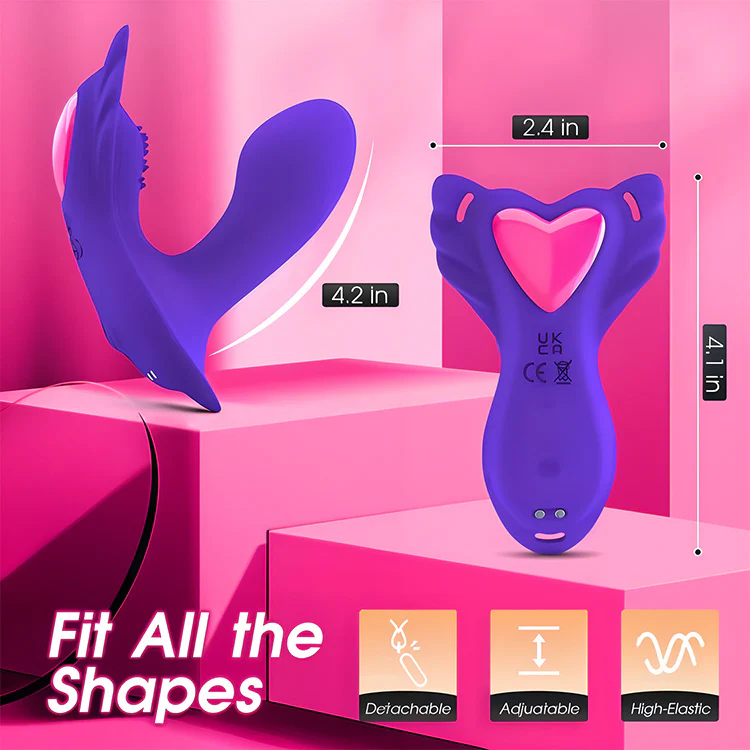 Wearable Dual Motor Vibrator with APP Control for Clitoral and G-Spot Stimulation - Image 6